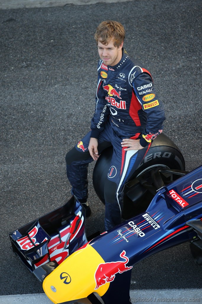 GP BRASILE, 22.11.2012- Red Bull Team Photo, Sebastian Vettel (GER) Red Bull Racing RB8 