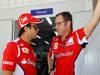 GP BRASILE, 22.11.2012- Felipe Massa (BRA) Ferrari F2012 e Stefano Domenicali (ITA), Team Principal 