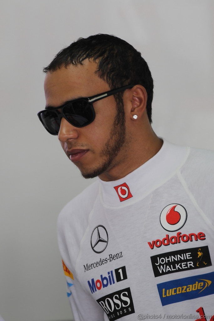 GP BRASILE, 24.11.2012- Prove Libere 3, Lewis Hamilton (GBR) McLaren Mercedes MP4-27