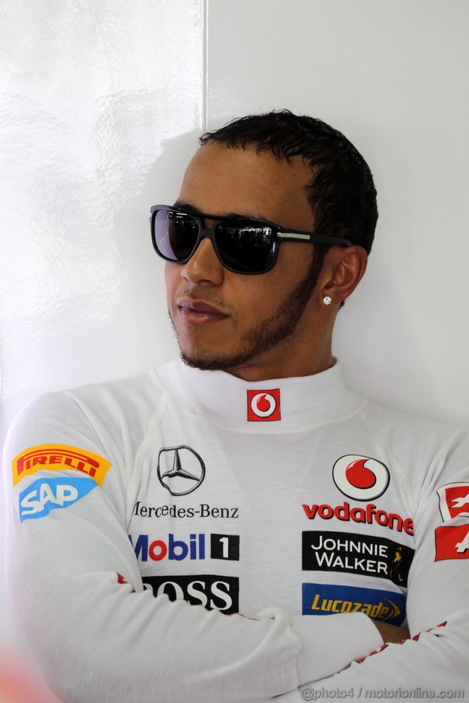 GP BRASILE, 24.11.2012- Prove Libere 3, Lewis Hamilton (GBR) McLaren Mercedes MP4-27 
