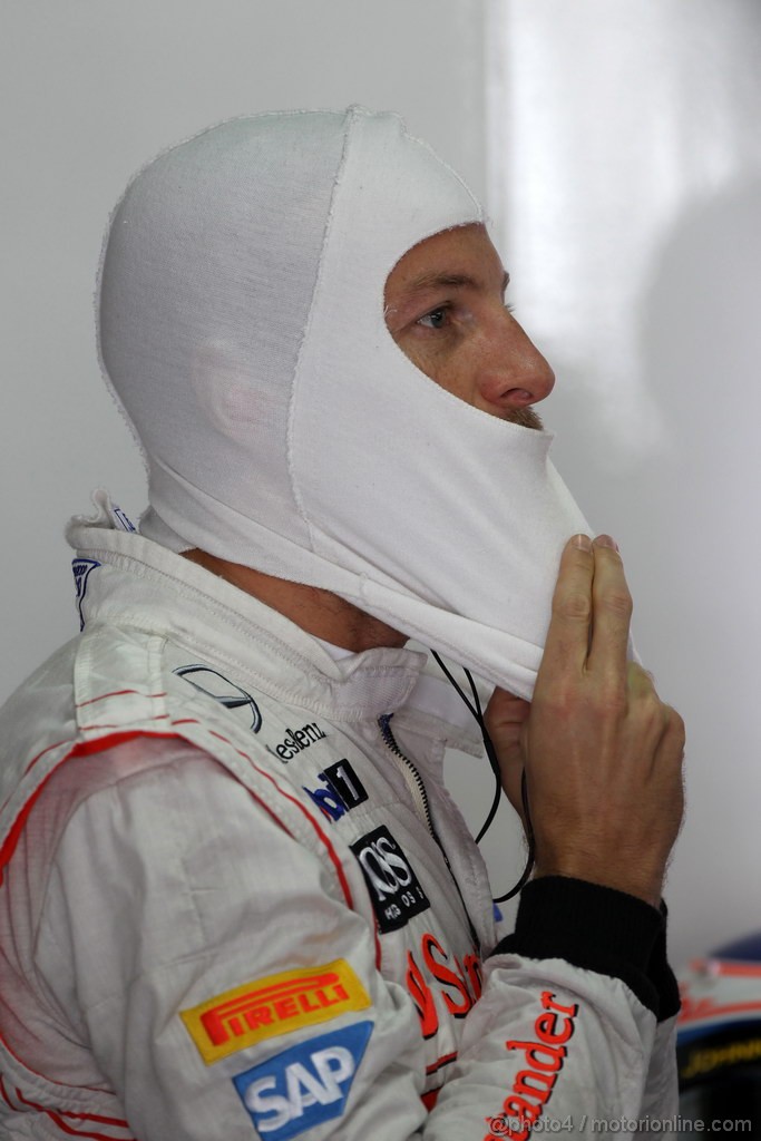 GP BRASILE, 24.11.2012- Prove Libere 3, Jenson Button (GBR) McLaren Mercedes MP4-27 