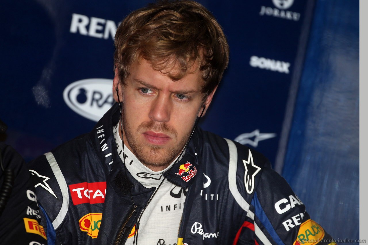 GP BRASILE, 24.11.2012- Prove Libere 3, Sebastian Vettel (GER) Red Bull Racing RB8