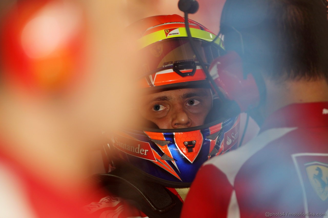 GP BRASILE, 24.11.2012- Prove Libere 3, Felipe Massa (BRA) Ferrari F2012 