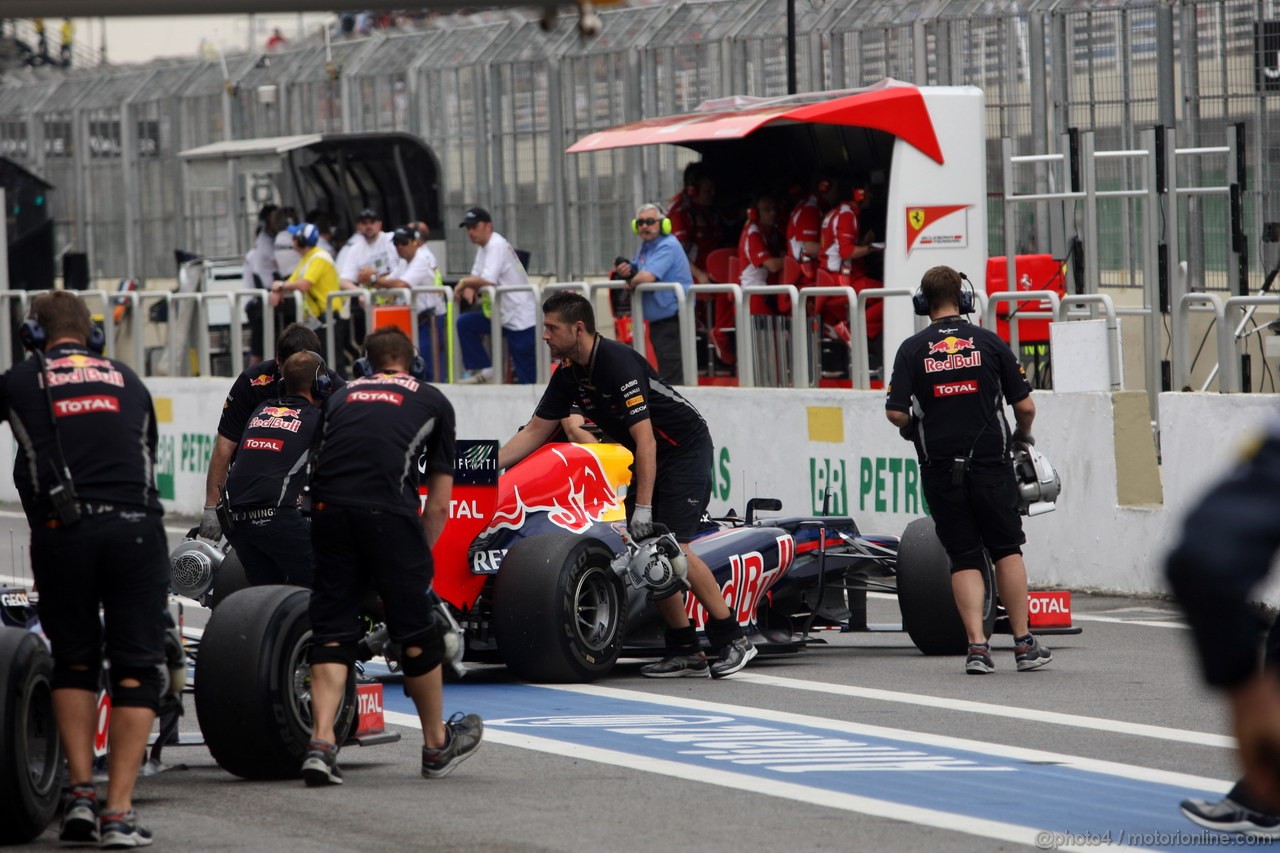 GP BRASILE, 24.11.2012- Prove Libere 3,Sebastian Vettel (GER) Red Bull Racing RB8 