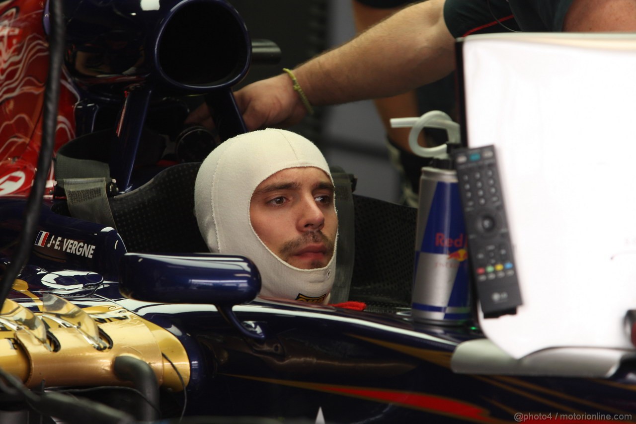 GP BRASILE, 24.11.2012- Prove Libere 3, Jean-Eric Vergne (FRA) Scuderia Toro Rosso STR7