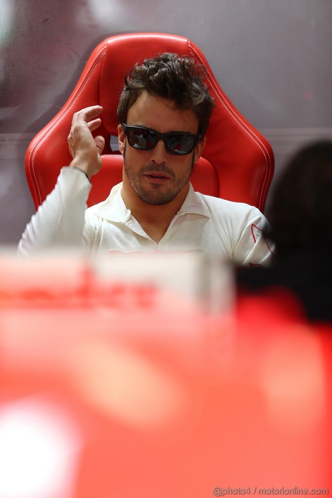 GP BRASILE, 24.11.2012- Prove Libere 3, Fernando Alonso (ESP) Ferrari F2012 