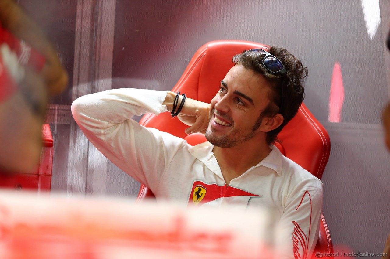 GP BRASILE, 24.11.2012- Prove Libere 3, Fernando Alonso (ESP) Ferrari F2012 