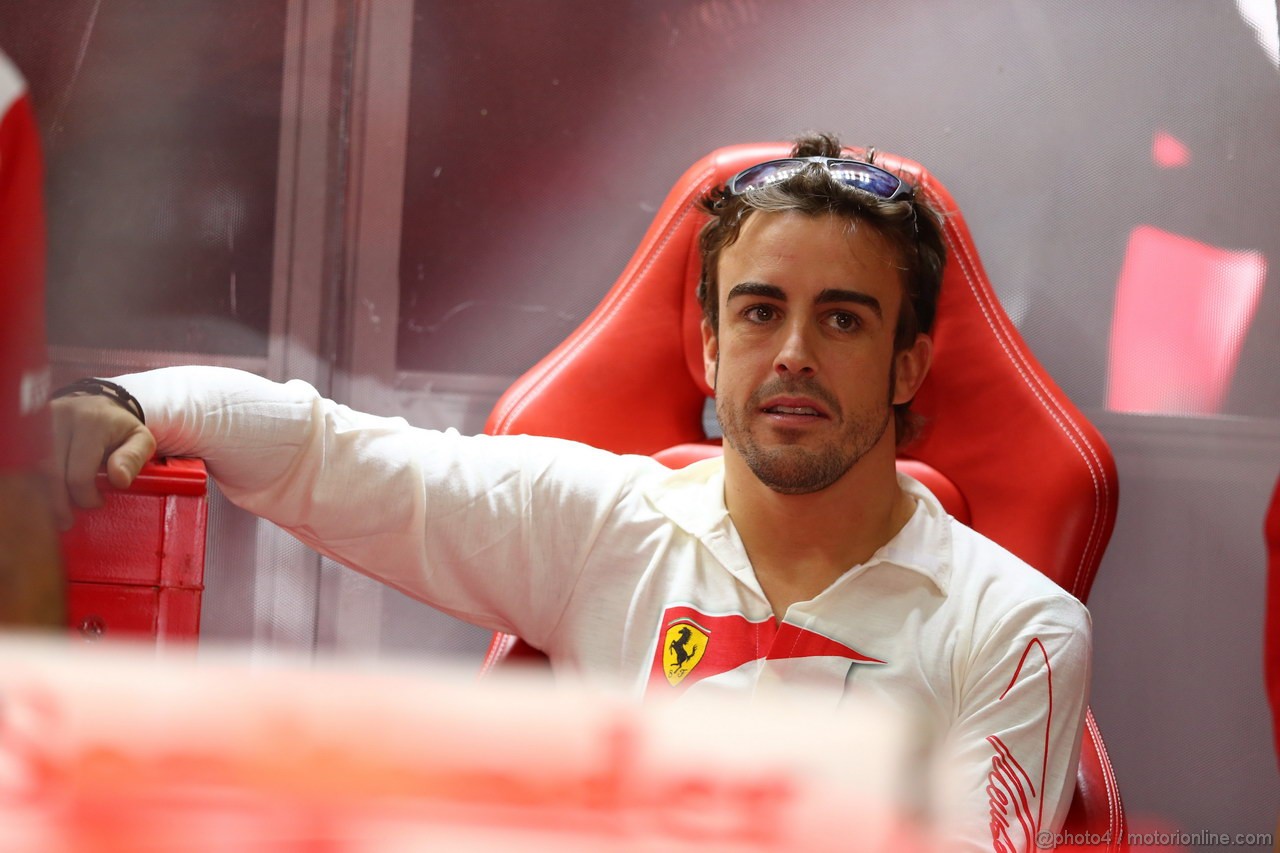 GP BRASILE, 24.11.2012- Prove Libere 3, Fernando Alonso (ESP) Ferrari F2012