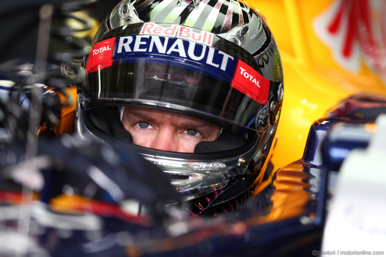GP BRASILE, 24.11.2012- Prove Libere 3, Sebastian Vettel (GER) Red Bull Racing RB8 