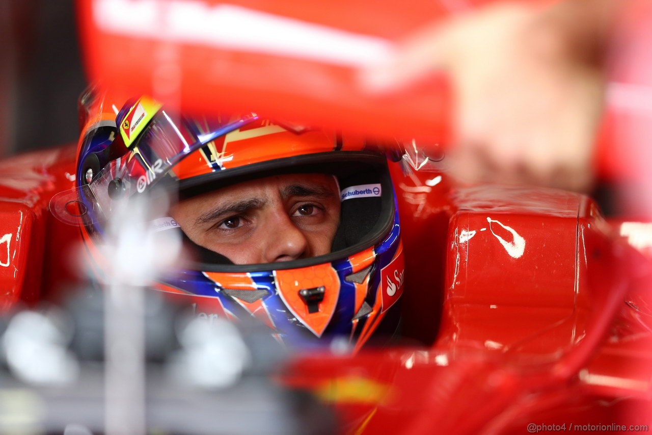 GP BRASILE, 24.11.2012- Prove Libere 3, Felipe Massa (BRA) Ferrari F2012 