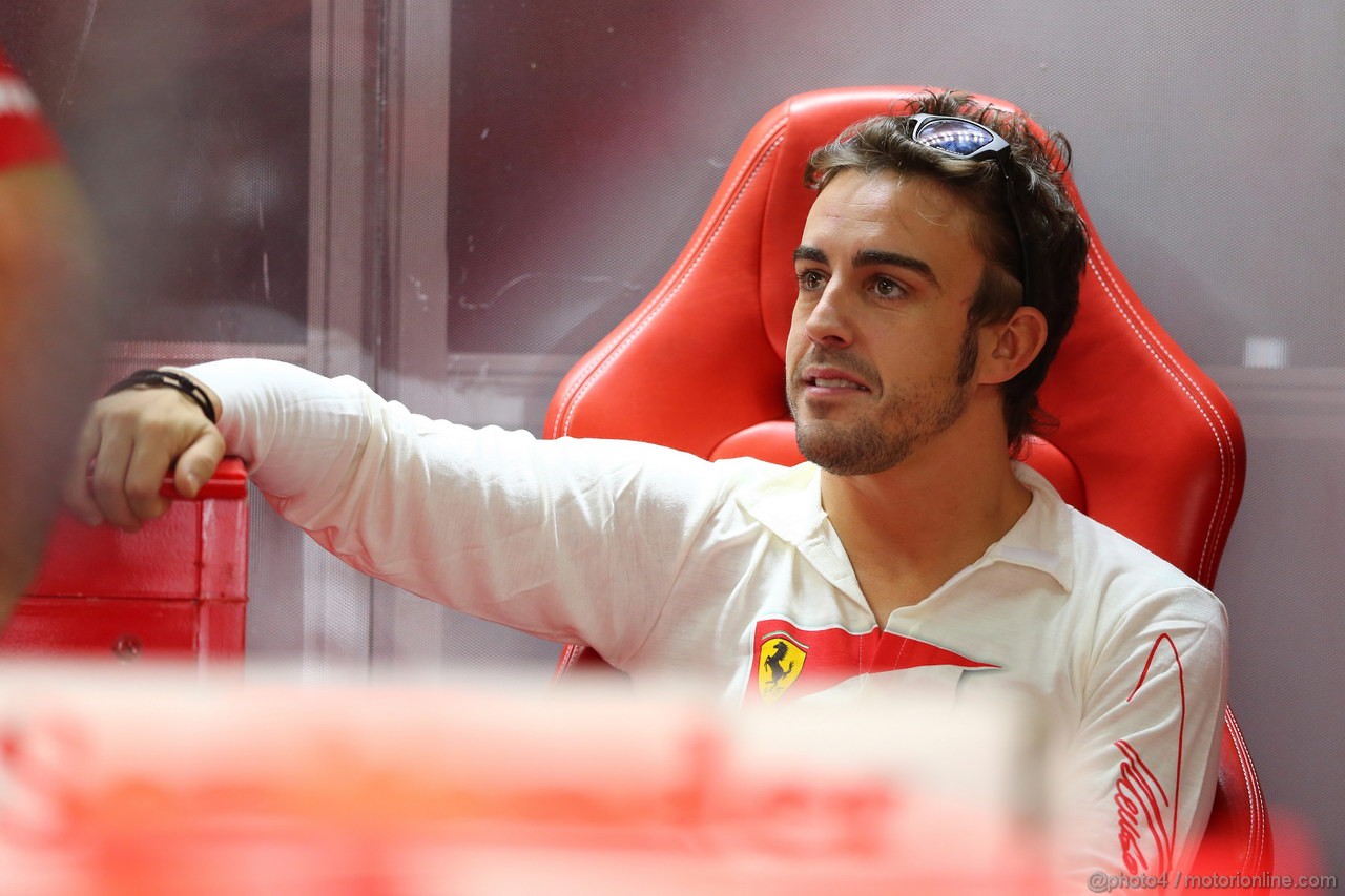 GP BRASILE, 24.11.2012- Prove Libere 3, Fernando Alonso (ESP) Ferrari F2012 