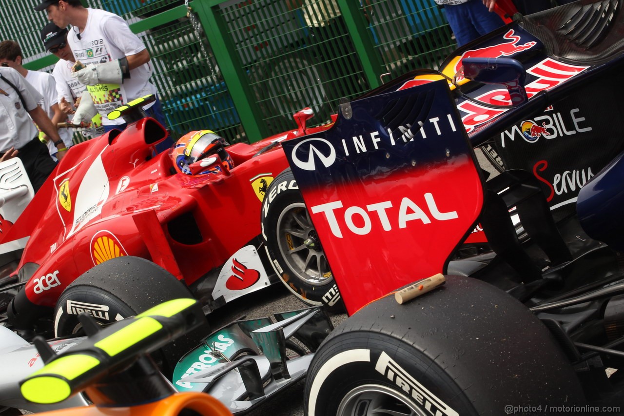 GP BRASILE, 24.11.2012- Qualifiche, Felipe Massa (BRA) Ferrari F2012