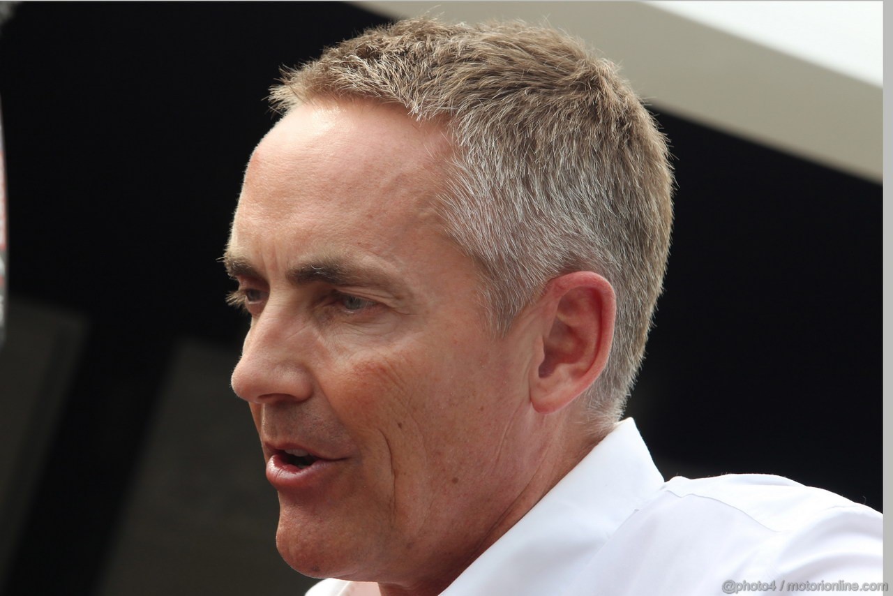 GP BRASILE, 24.11.2012- Qualifiche, Martin Whitmarsh (GBR), Chief Executive Officer Mclaren 