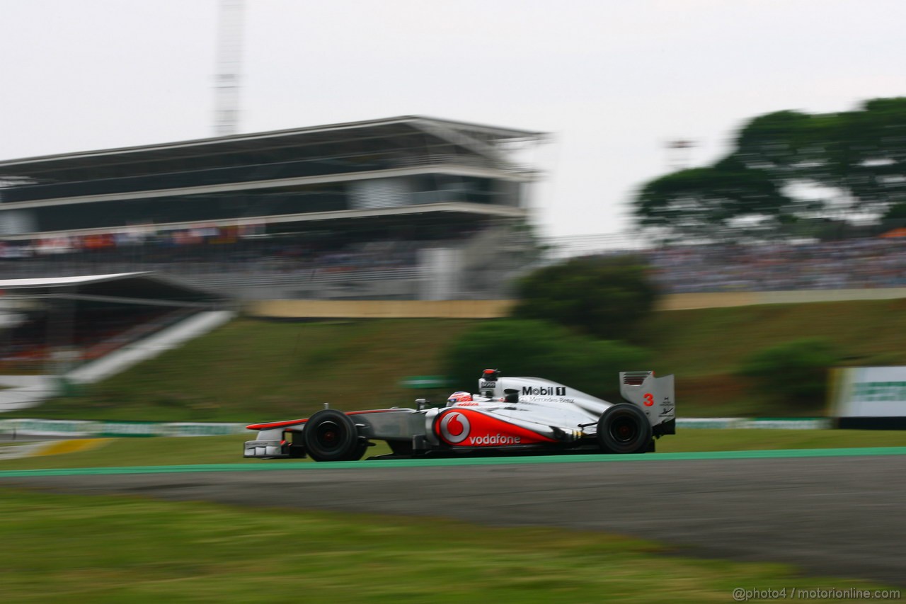 GP BRASILE, 24.11.2012- Qualifiche, Jenson Button (GBR) McLaren Mercedes MP4-27 