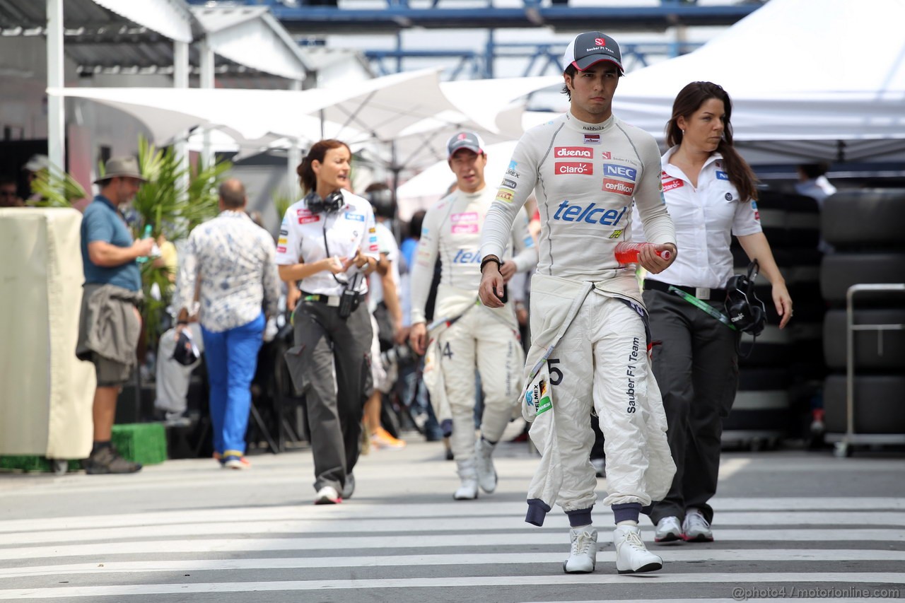 GP BRASILE, 24.11.2012- Qualifiche, Sergio Prez (MEX) Sauber F1 Team C31 