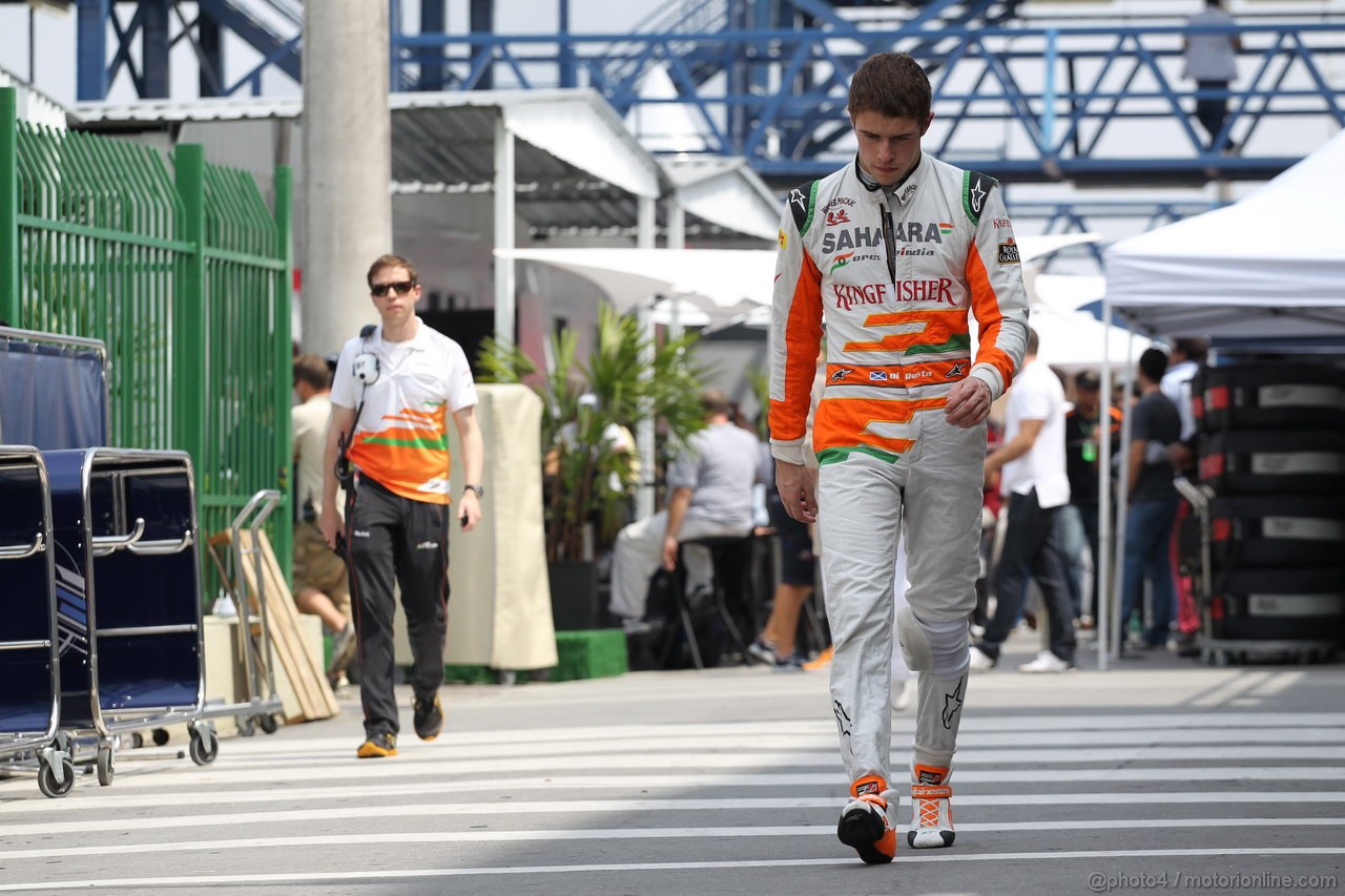 GP BRASILE, 24.11.2012- Qualifiche, Paul di Resta (GBR) Sahara Force India F1 Team VJM05 