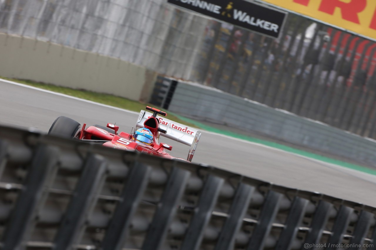 GP BRASILE, 24.11.2012- Qualifiche, Fernando Alonso (ESP) Ferrari F2012 