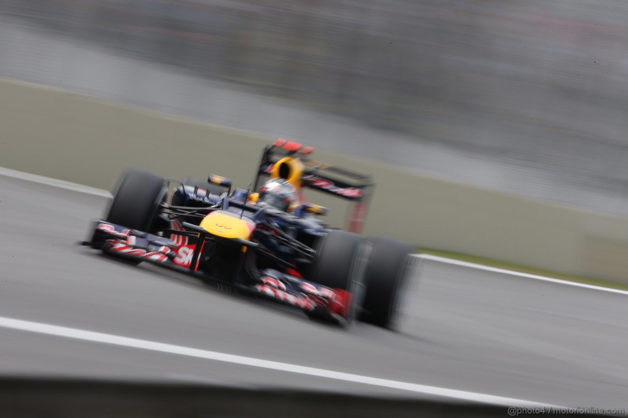 GP BRASILE, 24.11.2012- Qualifiche, Sebastian Vettel (GER) Red Bull Racing RB8 