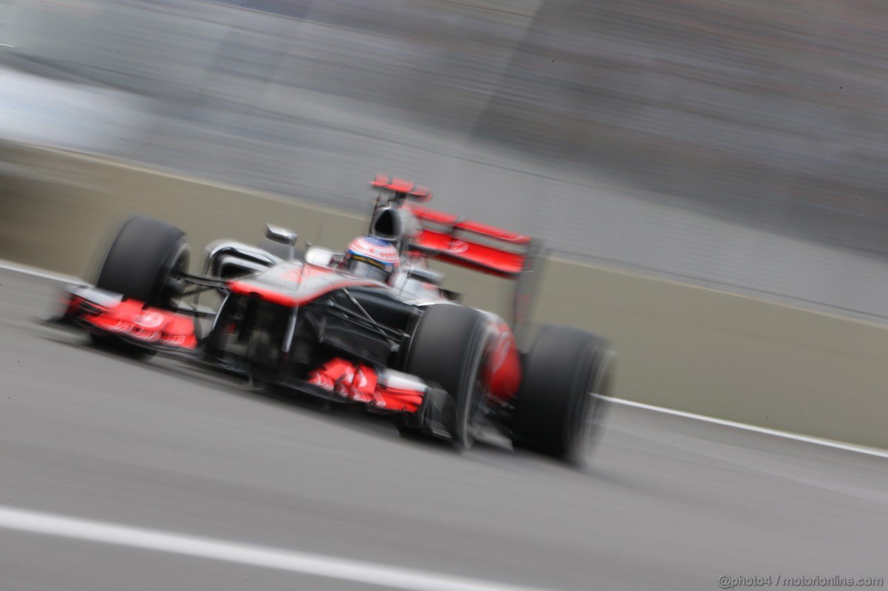 GP BRASILE, 24.11.2012- Qualifiche, Jenson Button (GBR) McLaren Mercedes MP4-27 