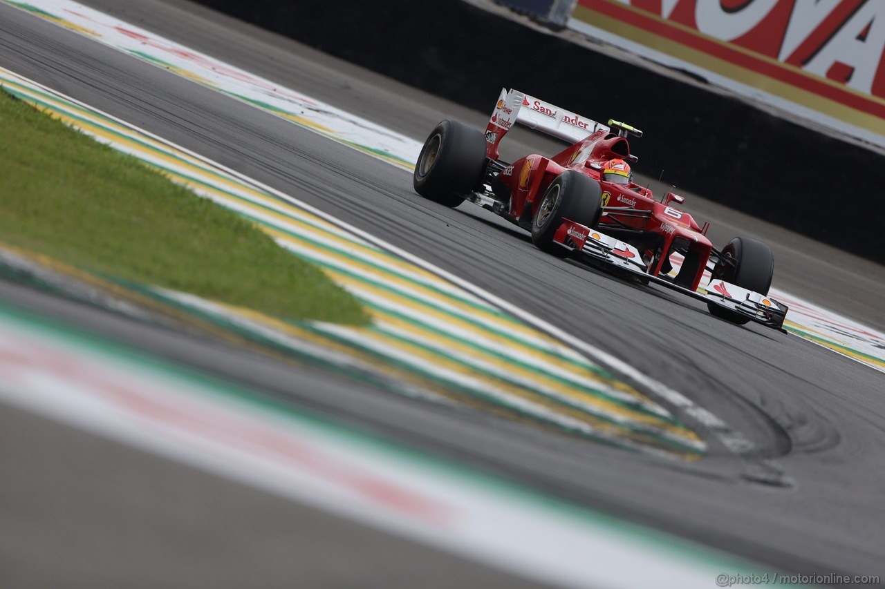 GP BRASILE, 24.11.2012- Qualifiche, Felipe Massa (BRA) Ferrari F2012 