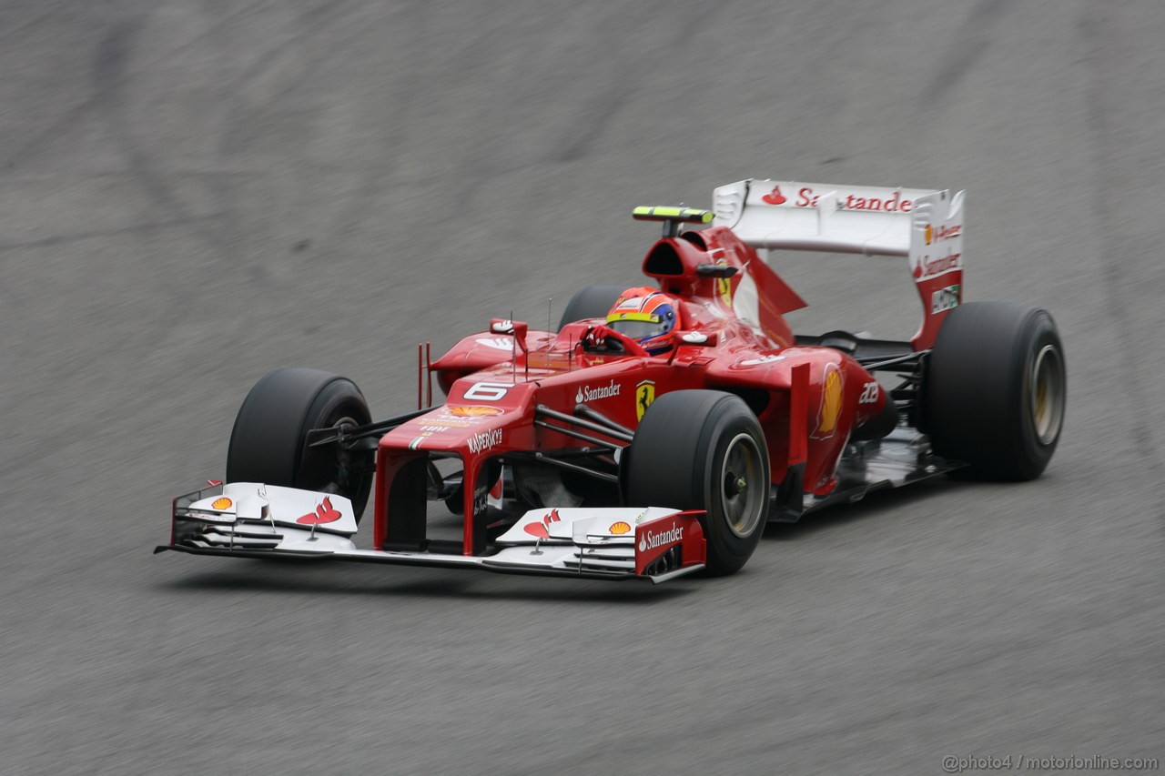 GP BRASILE, 24.11.2012- Qualifiche, Felipe Massa (BRA) Ferrari F2012 