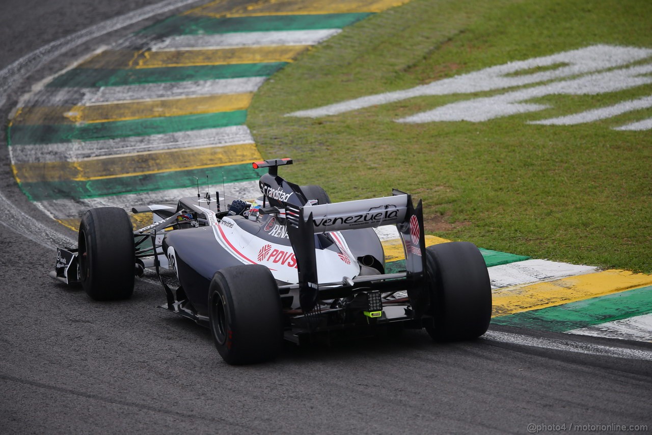 GP BRASILE, 24.11.2012- Qualifiche, Pastor Maldonado (VEN) Williams F1 Team FW34 