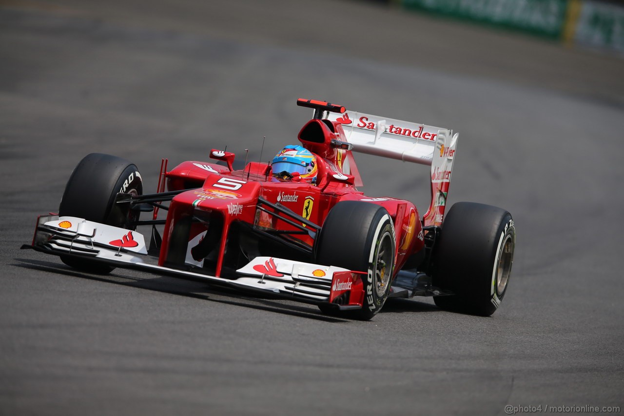 GP BRASILE, 24.11.2012- Qualifiche, Fernando Alonso (ESP) Ferrari F2012 