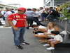 GP BRASILE, 24.11.2012- Free Practice 3, Felipe Massa (BRA) Ferrari F2012 with sua moglie Raffaela Bassi (BRA) e their son Felipe.