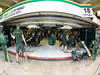 GP BRASILE, 24.11.2012- Free Practice 3, Vitaly Petrov (RUS) Caterham F1 Team CT01 e Heikki Kovalainen (FIN) Caterham F1 Team CT01 