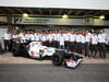 GP BRASILE, Kamui Kobayashi (JPN) Sauber C31 in a team photo.
