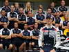 GP BRASILE, 24.11.2012- Bruno Senna (BRA) Williams in a team photograph.
