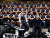 GP BRASILE, 24.11.2012- (L to R): Valtteri Bottas (FIN) Williams Third Driver e Frank Williams (GBR) Williams Team Owner in a team photograph.
