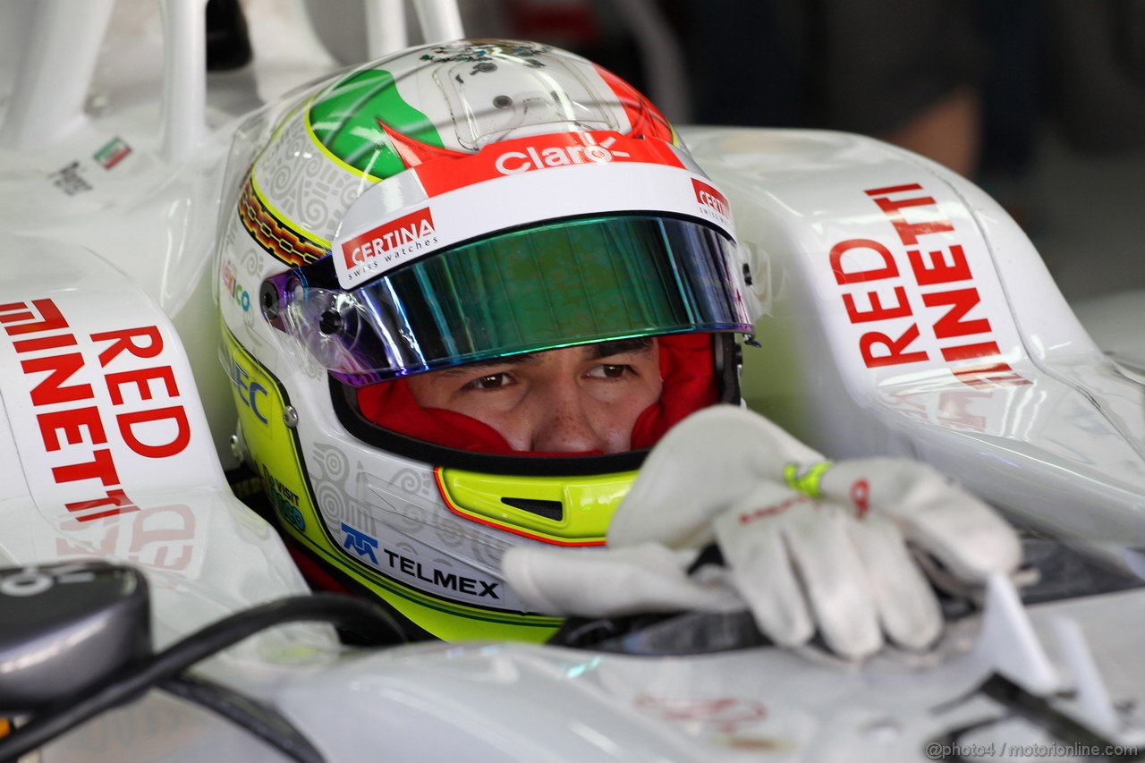 GP BRASILE, 23.11.2012- Prove Libere 1, Sergio Prez (MEX) Sauber F1 Team C31 