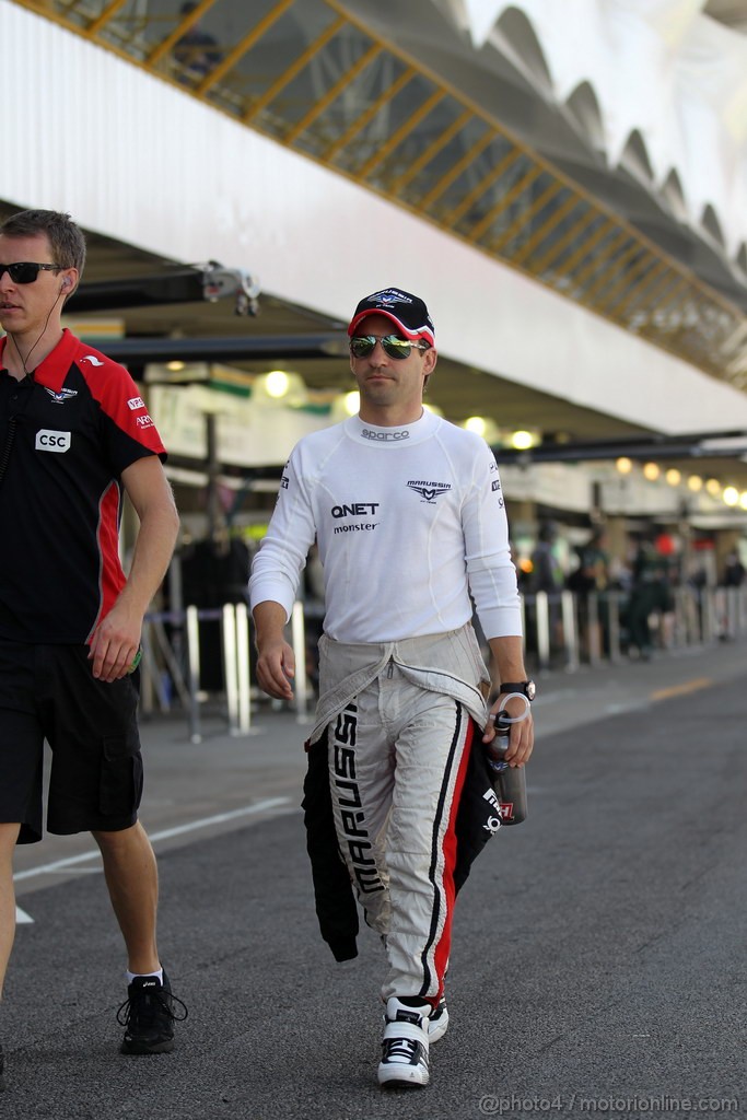 GP BRASILE, 23.11.2012- Prove Libere 1, Timo Glock (GER) Marussia F1 Team MR01 