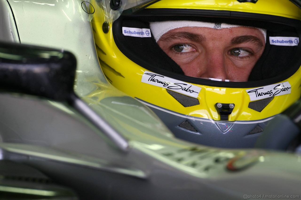 GP BRASILE, 23.11.2012- Prove Libere 1, Nico Rosberg (GER) Mercedes AMG F1 W03 