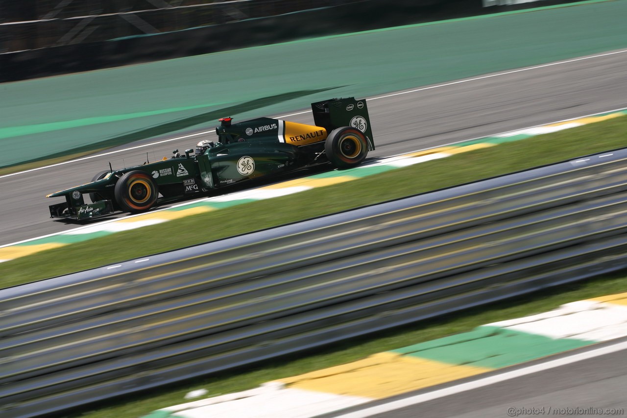 GP BRASILE, 23.11.2012- Prove Libere 1, Valtteri Bottas (FIN), Test Driver, Williams F1 Team 