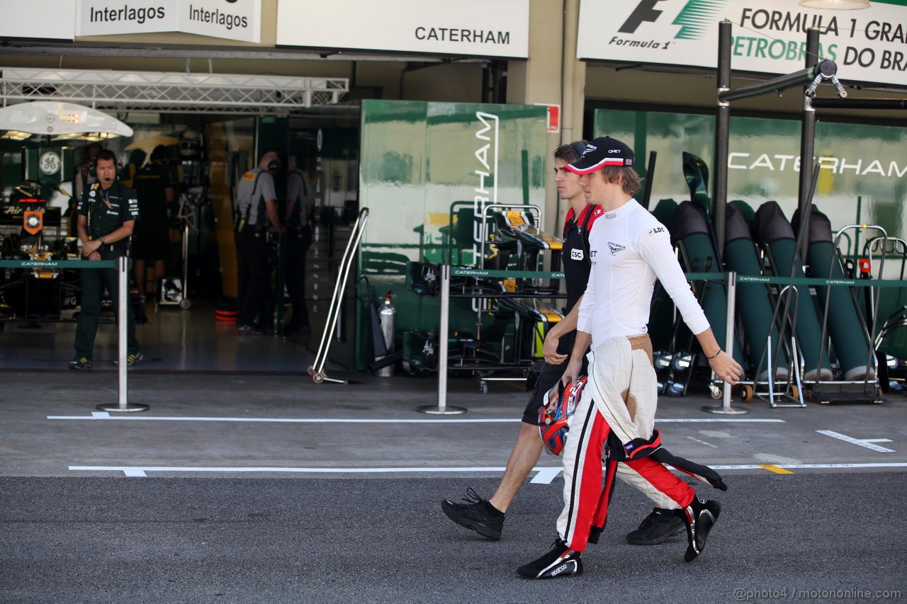 GP BRASILE, 23.11.2012- Prove Libere 1, Charles Pic (FRA) Marussia F1 Team MR01 