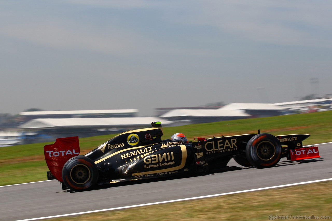 GP BRASILE, 23.11.2012- Prove Libere 1, Romain Grosjean (FRA) Lotus F1 Team E20 