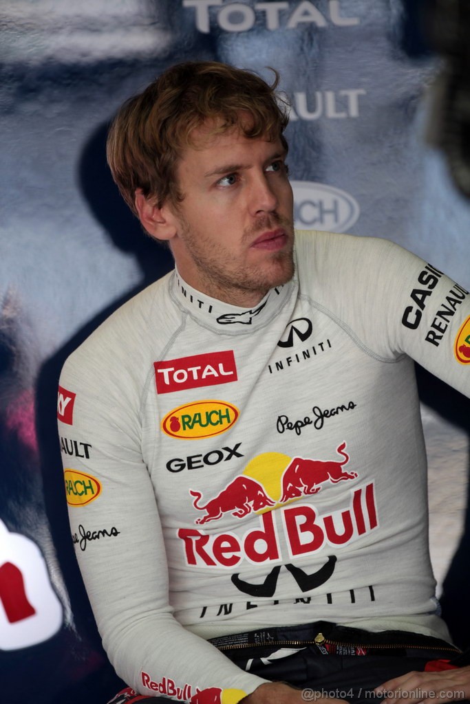 GP BRASILE, 23.11.2012- Prove Libere 2, Sebastian Vettel (GER) Red Bull Racing RB8 