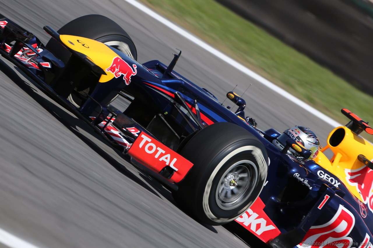 GP BRASILE, 23.11.2012- Prove Libere 2, Sebastian Vettel (GER) Red Bull Racing RB8
