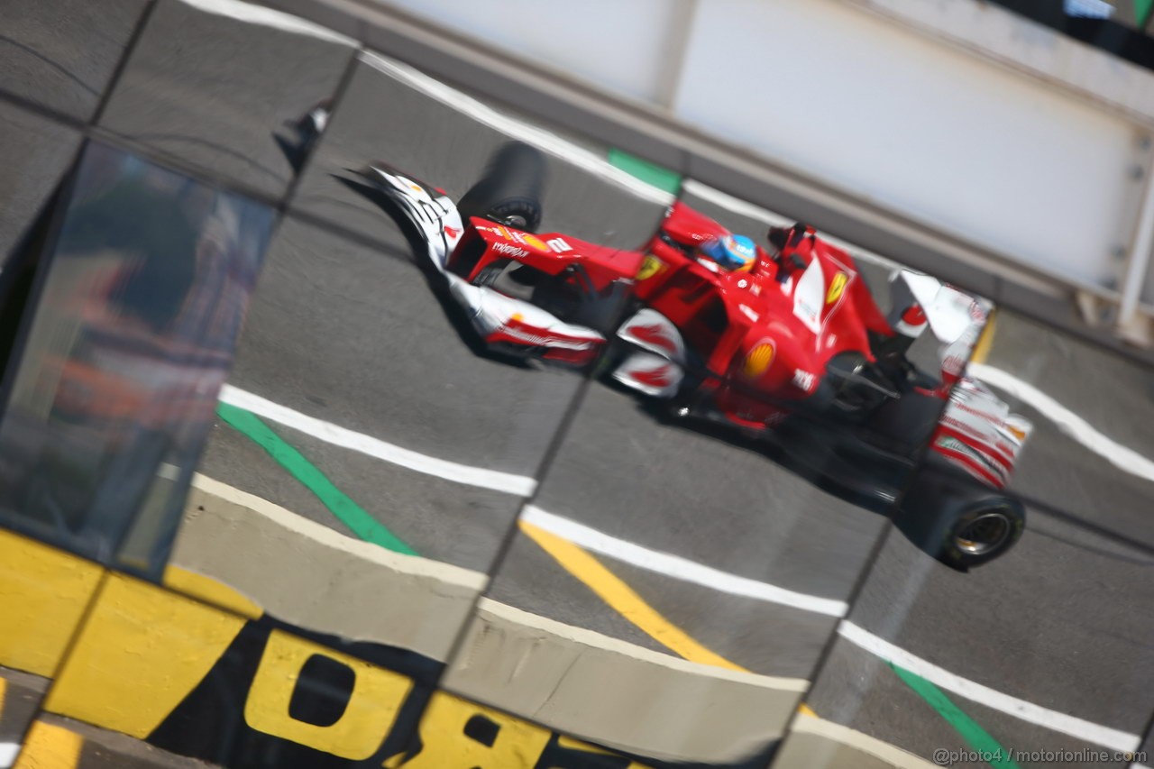 GP BRASILE, 23.11.2012- Prove Libere 2, Fernando Alonso (ESP) Ferrari F2012
