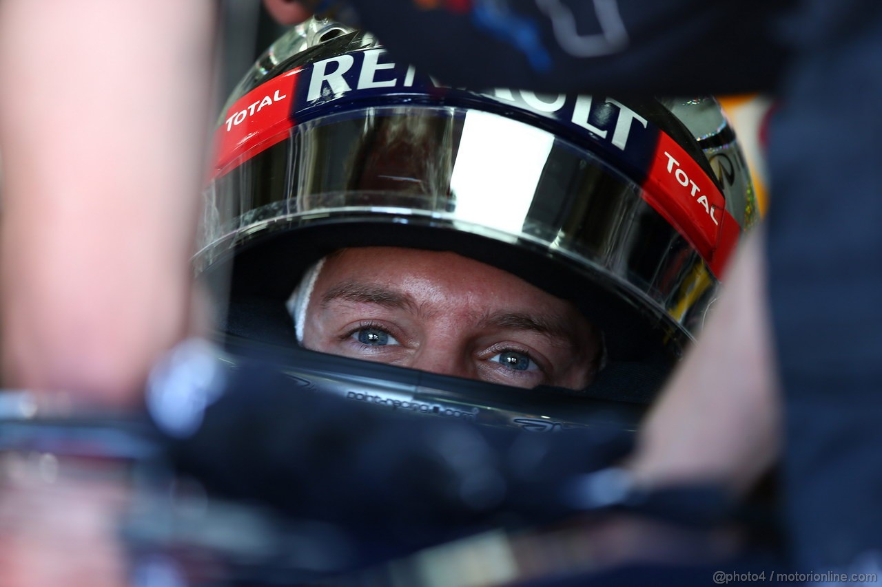 GP BRASILE, 23.11.2012- Prove Libere 2, Sebastian Vettel (GER) Red Bull Racing RB8 