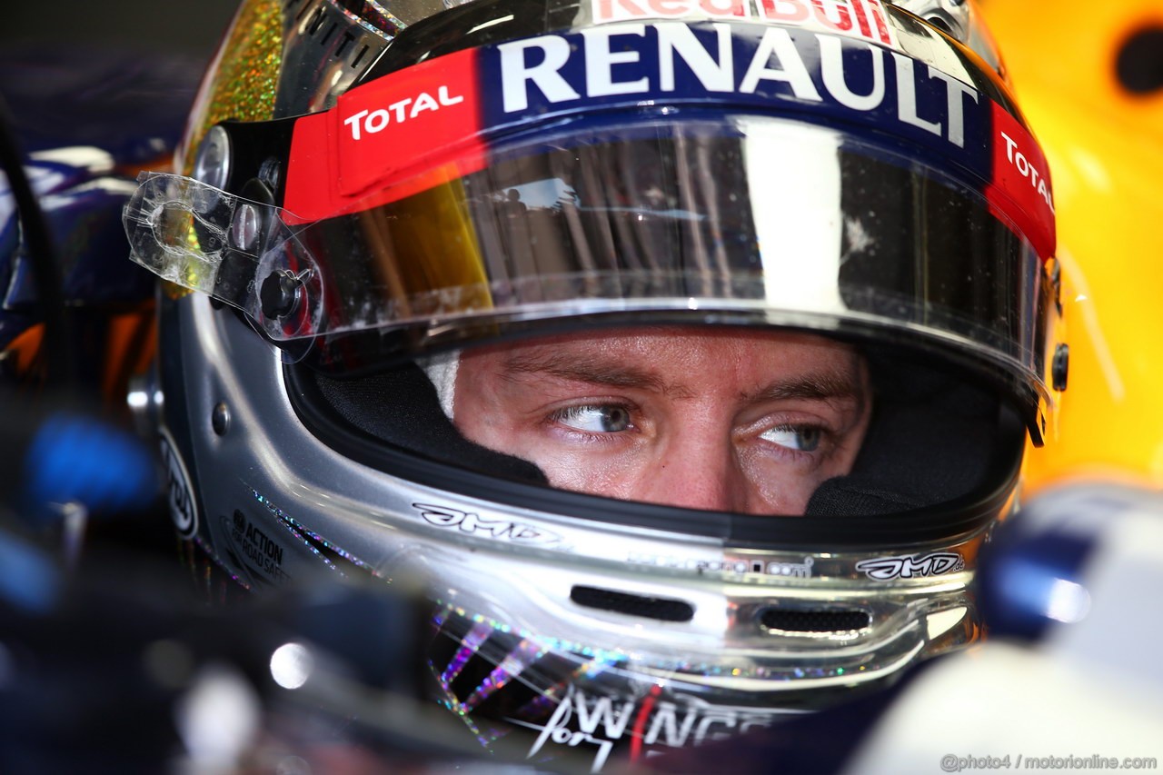 GP BRASILE, 23.11.2012- Prove Libere 2, Sebastian Vettel (GER) Red Bull Racing RB8 