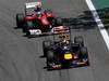 GP BRASILE, 23.11.2012- Free Practice 2, Sebastian Vettel (GER) Red Bull Racing RB8 e Fernando Alonso (ESP) Ferrari F2012 