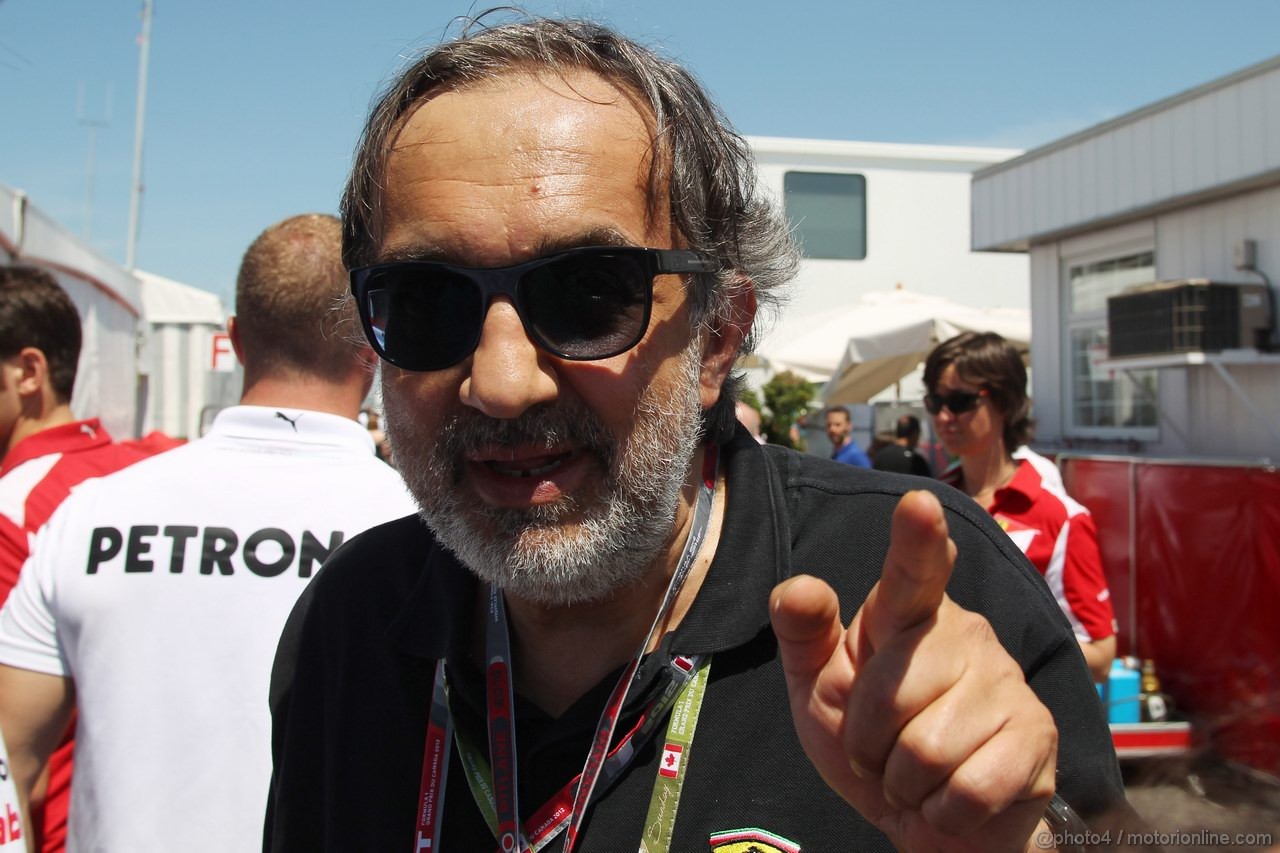 GP CANADA, 10.06.2012- Sergio Marchionne (ITA), Ceo Fiat