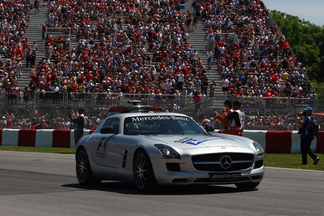 GP CANADA, 10.06.2012- Safety car 