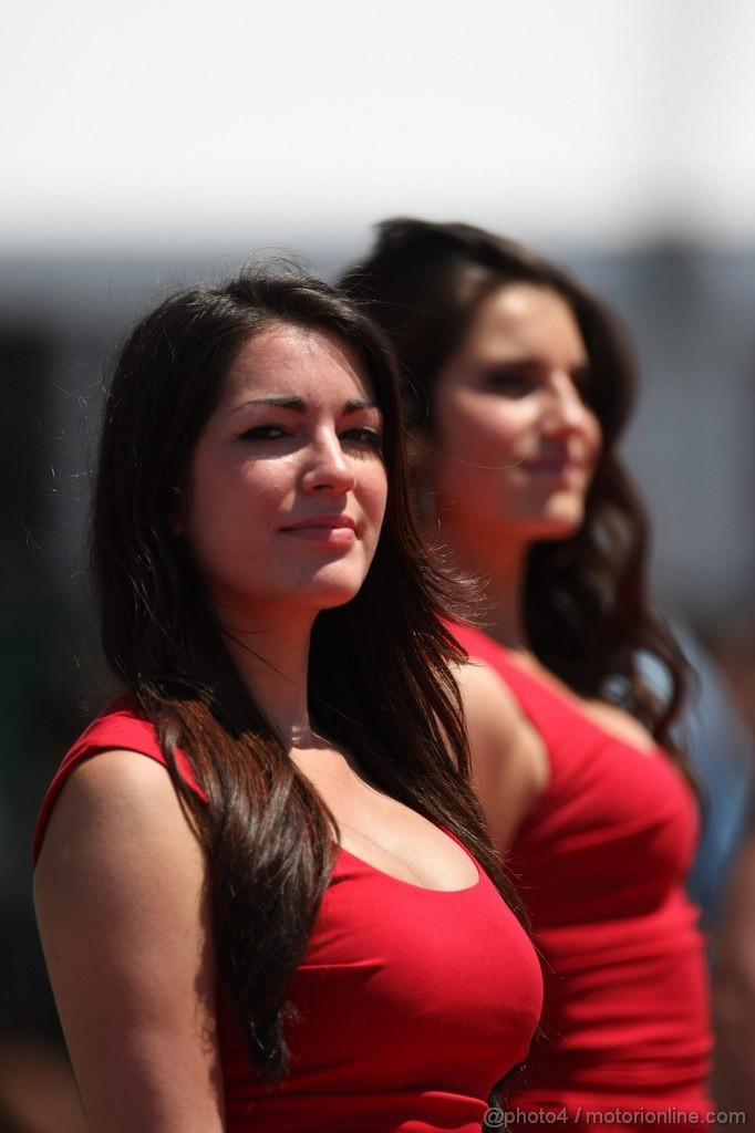 GP CANADA, 10.06.2012- grid girl, pitbabess 