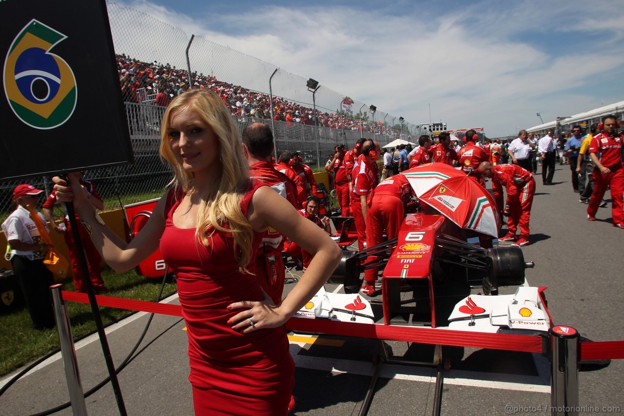 GP CANADA, 10.06.2012- Gara, Felipe Massa (BRA) Ferrari F2012 