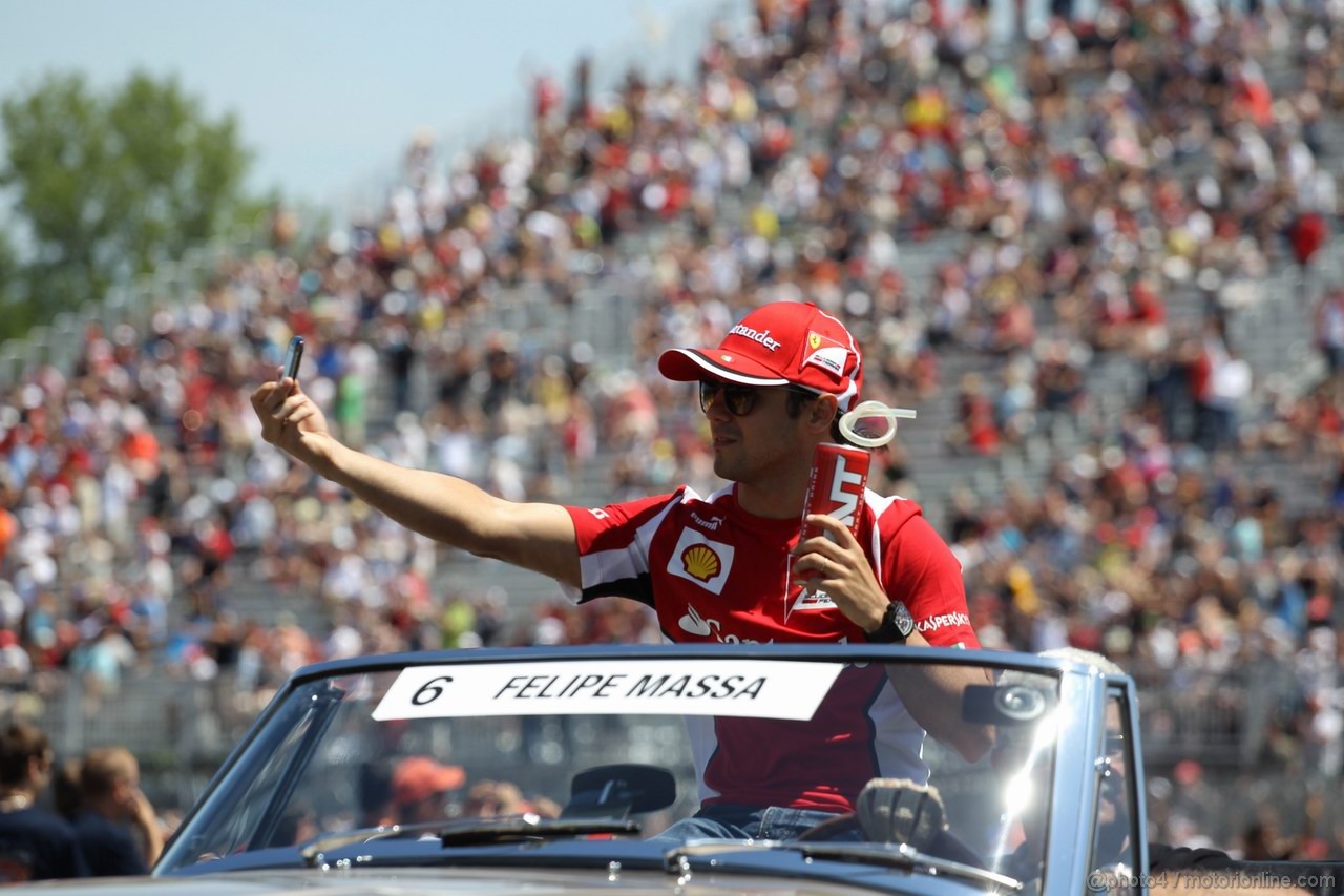 GP CANADA, 10.06.2012- Felipe Massa (BRA) Ferrari F2012 