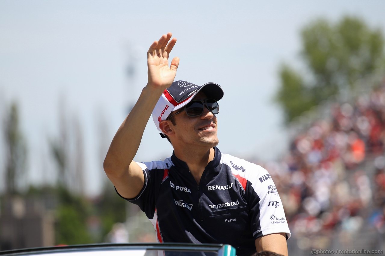 GP CANADA, 10.06.2012- Pastor Maldonado (VEN) Williams F1 Team FW34 